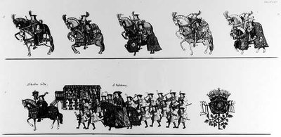 A Procession to the Joust by French School
